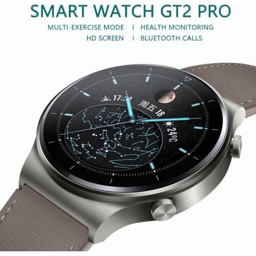 Aeku Gt2 Pro Smart Watch Men 2021 Android Huawei Bluetooth Call Inteligente Digital Band Women Honor Fitness Relogio Smartwatch