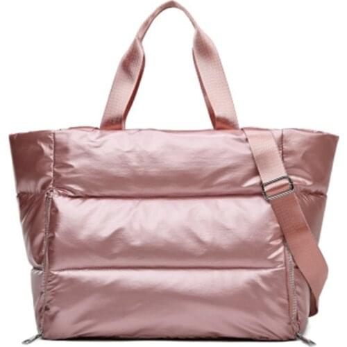 Winter New Large Capacity Shoulder Bag for Women Waterproof Swimming Handbag Large Capacity Yoga Bags Sports Gym Womens Bags