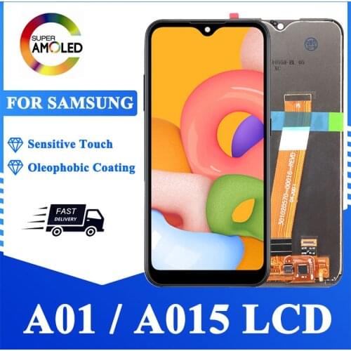 5.7'' Original A015 LCD For Samsung Galaxy A01 LCD Display Touch Screen Digitizer Assembly For Samsung A015 A015F A015G A015M/DS