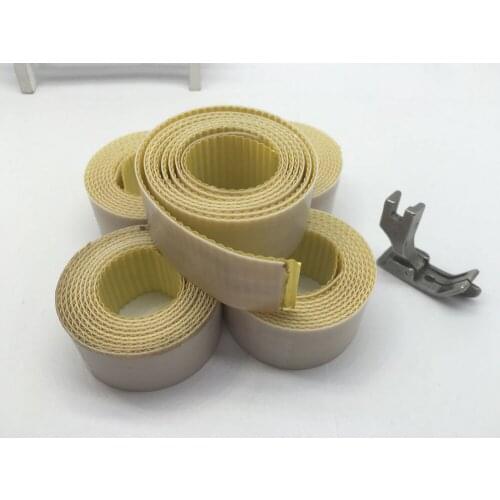 Plastic pressure foot leather presser foot rubber slide adhesive foot board