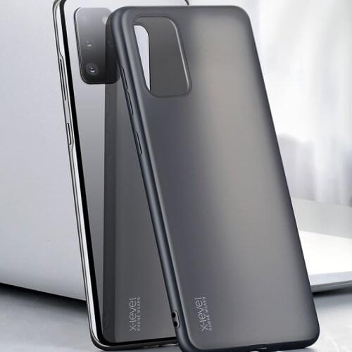 X-Level Transparent Case For Samsung S20 Ultra Plus Hard PC Soft Silicone Edge Back Phone Cover For Samsung Galaxy S20 Case