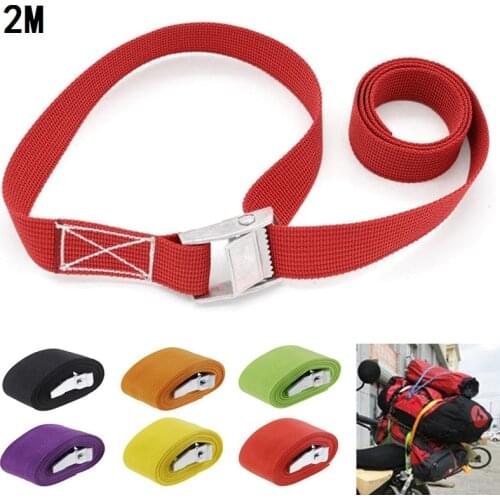 3M for Luggage Bag Buckle Tie-Down Belt Cargo Straps for Car Motorcycle Bike With Metal Buckle Tow Rope Strong Ratchet Belt