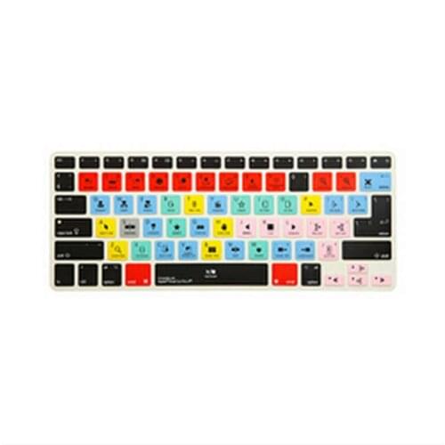Shortcut Silicone Keyboard Cover Skin For Apple final cut pro X Functional for Macbook Air 13" for Macbook Pro 13 15 US&EU