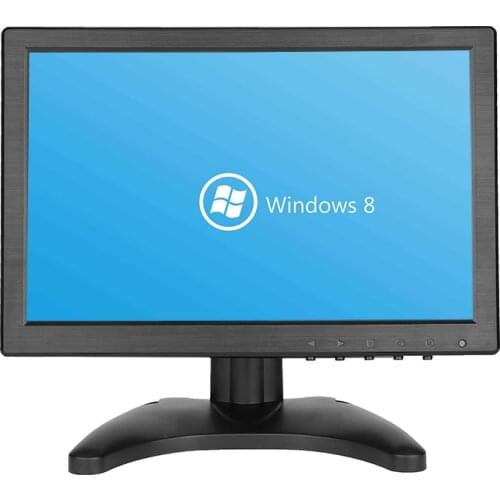 10.1 Inch 1920*1200 HD 1080P Monitor Home Security Monitor CCTV BNC Monitor With Multi Interface