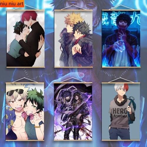 Boku No Hero Academia YAOI Anime 5D DIY Full Diamond Embroidery Diamond Painting Diamond Mosaic Cross Stitch Kits Room Decor