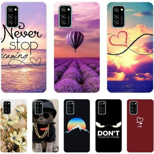 Case For Huawei Honor V8 Case TPU Soft Silicone Cover Honor View 20 30 30 Pro Bumper Honor V20 V30 V30 Pro Shell Fundas Cut Cat