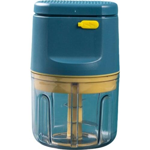 Electric Mini Food Garlic Vegetable Chopper Garlic Press USB Charging Masher Machine Crusher Kitchen Chopper Tools