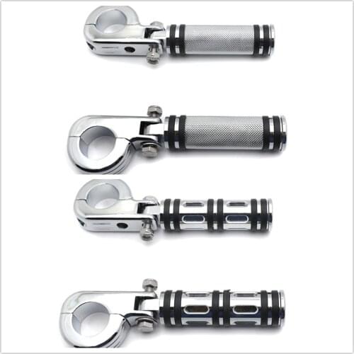 Deep Edge Cut 1.25" 32MM Foot Pegs Rest For Harley davidson Touring Sportster Dyna aftermarket motorcycle parts CD