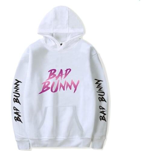 Rapper Bad Bunny Hoodie Sweatshirts Men/women Kpop Hoodie Oversized streetwear Harajuku Tracksuits hip hop Clothes boy girls