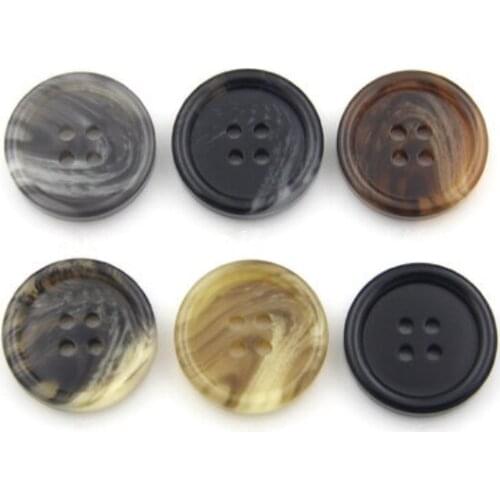 Suit Button Suits Mens Apparel Accessories Buckle Buttons Black Coffee Coat Jacket Sweaters Pants