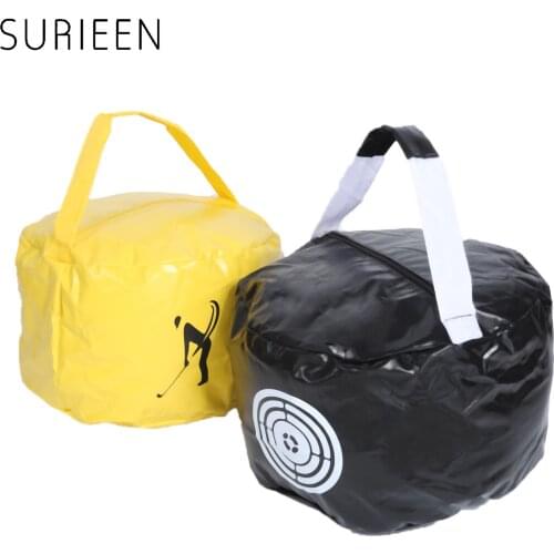 Waterproof Golf Power Impact Swing Practice Training Aids Smash Hit Strike Bag Golf Multifunction Trainer Exercise Package Pouch