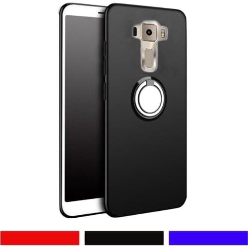 For 5.2" Asus ZenFone 3 ZE520KL Z017D ZE520KL Soft TPU Case Magnet Ring Holder Soft Case ZenFone 3 ZE552KL Z012D Z012DC Z012DA
