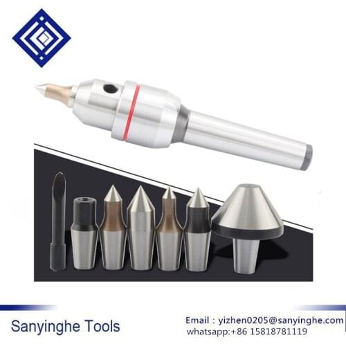 NKS-MT2 High precision Rotary Live milling center Bearing Metal Work Lathe Turning Revolving Tools Replaceable live center