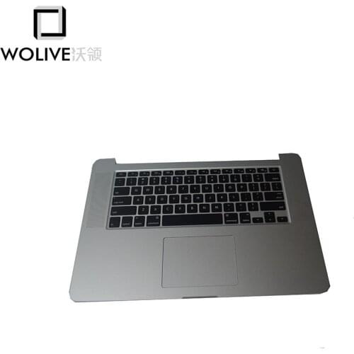 New For Macbook Pro Retina 15.4'' A1398 2015 model topcase US keyboard and trackpad
