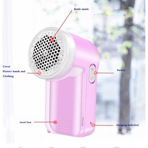 Rechargeable Wireless Clothes Lint Remover Fuzz Shavers for Sweater Clothing Carpet Lint Pellet Cut Machine Pill Remover