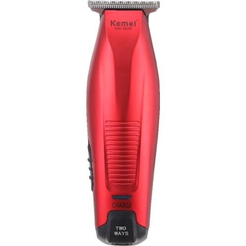 Kemei Professional Hair Clipper Cordless Baldheaded Hair Beard Trimmer Precision Modelling DIY Hair Cutter USB/Adapt Recharge