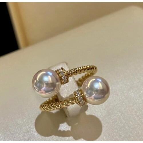 Charm Design 925 Sterling Silver Adjustable Finger Ring Base Settings Findings Jewelry Parts Fittings Accessories for Beads