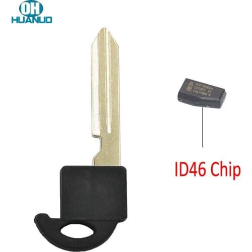 High Quality ! Small Car Key Blade with id46 Chip for Nissan ID46 PCF7936 Chip