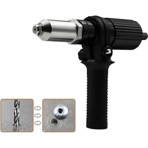 High Quality Electric Rivet Core Pull Rivet Adapters Electric Drill Rivet Machine Grab Rivets Rivet Heads Insert Nut Tools Acces
