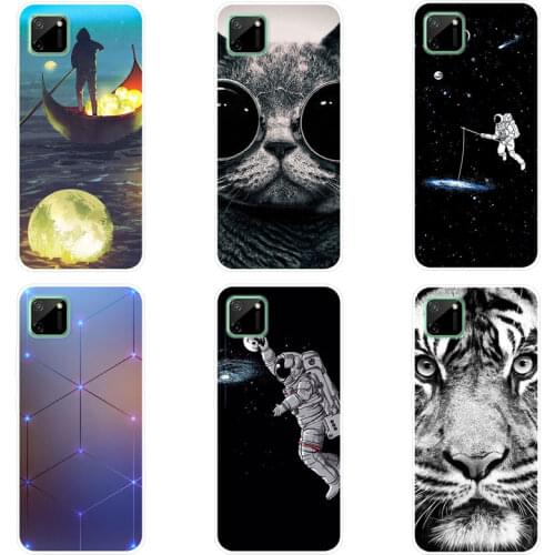 For Realme C11 Case Silicone TPU Protective Cover Soft Phone Case For Realme C11 C 11 Case