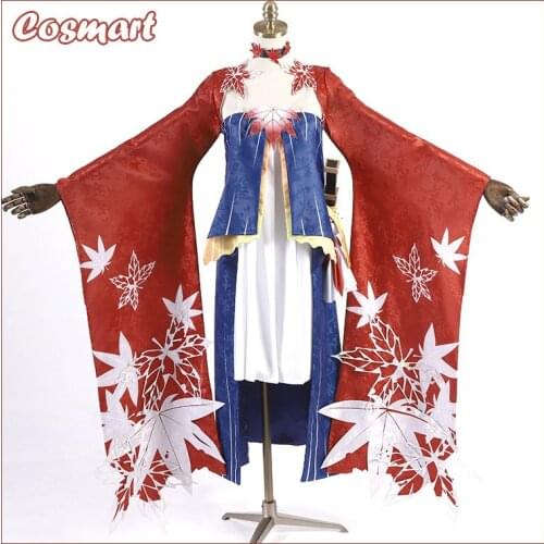 Game Onmyoji SR Kijo Momiji New Skin Dress Ghost Momiji Gorgeous Kimono Cosplay Costume Halloween Suit For Women Outfit