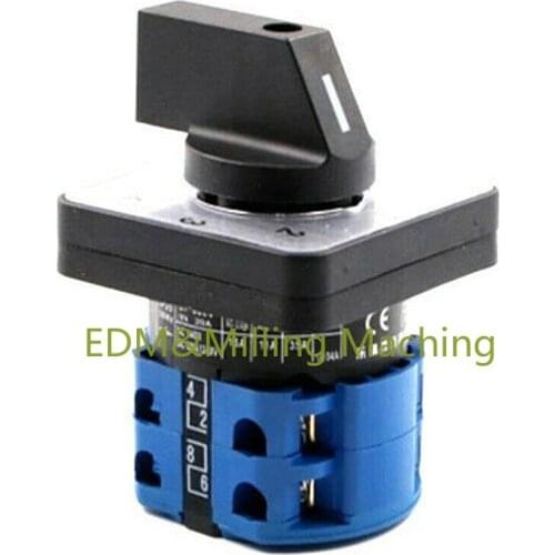 1PCS High Quality Milling Machine 4 File Transform Switch CNC LW26-20 Vertical Mill Part DURABLE New