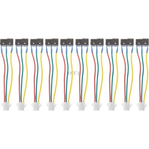 10pcs Gas Water Heater Micro Switch Three Wires Small On-off Control Without Splinter Newest L29k