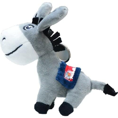 10PCS 14cm Simulation Little Don Decoration Bag Plush Mini Pendant Keychain Doll Ring Toy