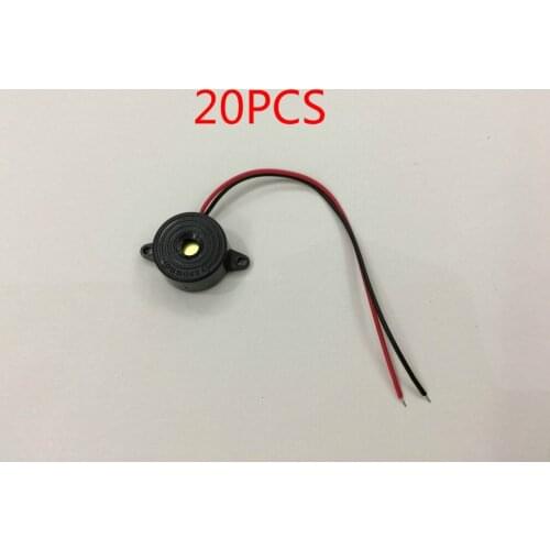 20PCS Hot Sale Durable 3-24 V Piezo Electronic Buzzer Beeper Alarm 95DB Continuous Sound For Arduino Van Car New Arrival