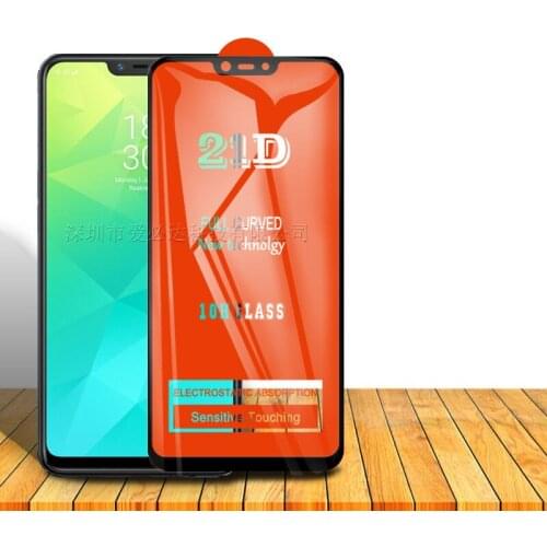 21D Cellphone Tempered Glass Film FullCurved Screen Protector For OPPO Realme 2 2Pro 3 3Pro 3i C1 C2 5 5S 5Pro X Lite XT U1