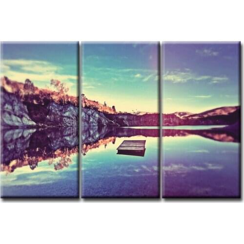 3 pieces Fashion HD Large Canvas painting Home Decor Wall Art Picture Prints of Landscape series Artwork /Abstrac-5 (8)