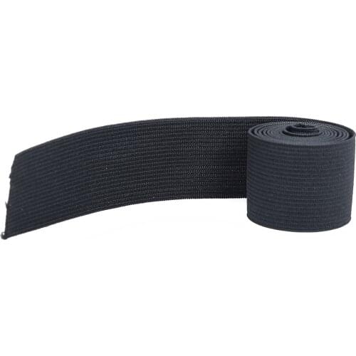Black Elastic Band For Wigs 1Meters Width 3.5cm Spandex Belt Trim Sewing/Ribbon Clothes Flex Sewing Material Elastic Wig Bands