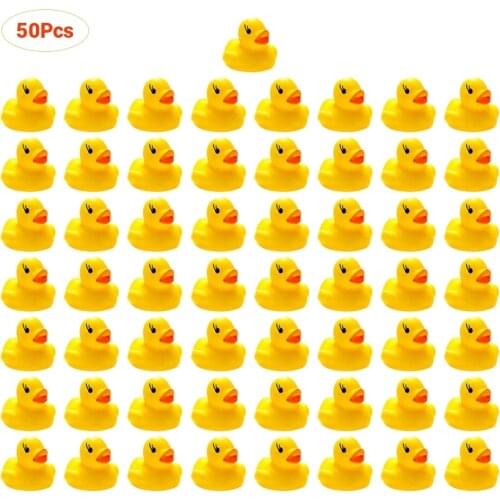 Baby Bath Ducks Swimming Pool Bath Toys Float Squeaky Sound Rubber Ducks Shower Water Toys for Childre Gifts