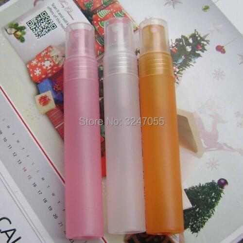 20ML 10/30/50pcs Slim Plastic Empty Pink Perfume Spray Nozzle Bottle, Portable Tanslucent Beauty Perfume Atomizer, Mist Sprayers