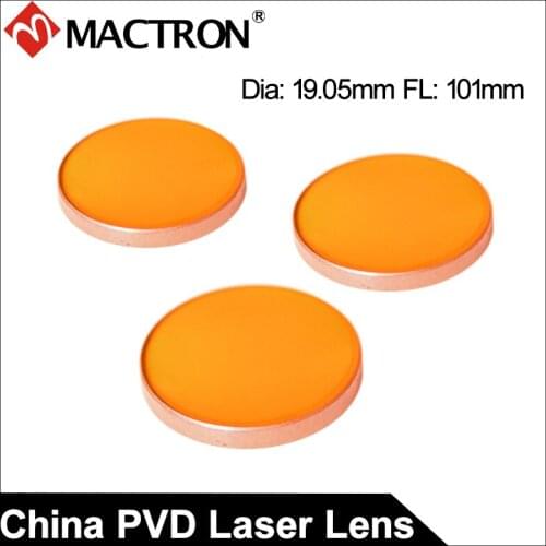 China Made 19.05MM Infrared PVD Znse Focus Lens For Co2 Laser Cutting Machine Focusing 101MM