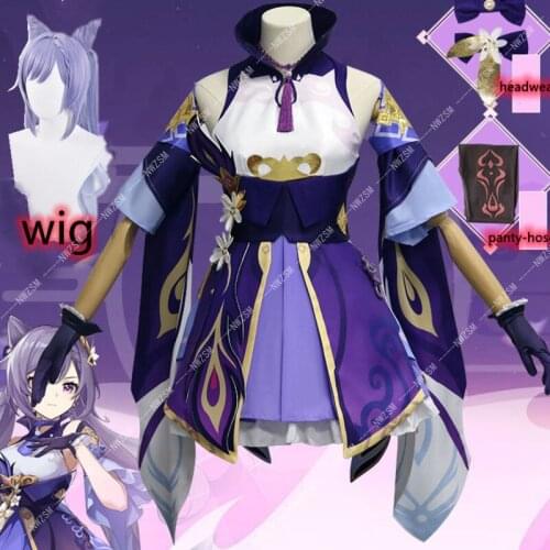 Anime Game Genshin Impact Cosplay Venti Costume Party Dress With Wig Adult Women Clothing Outfit Men NEW