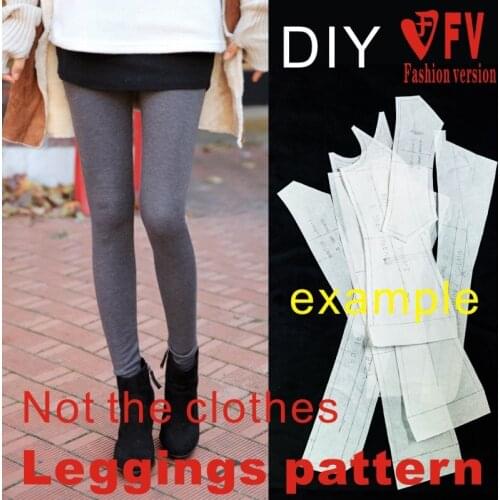 Leggings sewing pattern The trousers pattern(Not the pants) BCK-15