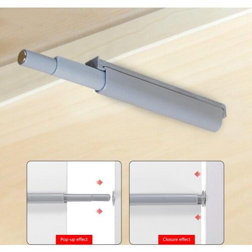 ETUUD Invisible Cabinet Catches Magnetic Push to Open Cupboard Drawer Door Touch Stop Damper Latch Touch Release Buffer Pulls