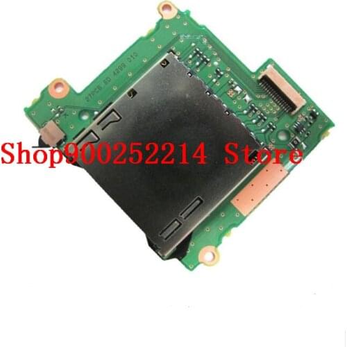 95%NEW SD card memory slot holder board unit for Canon 1200D Rebel T5 Kiss X70 DS126491 SLR Camera Repair Part