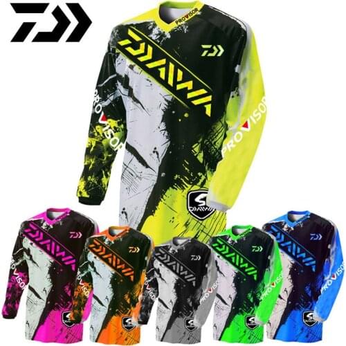 Autumn Fishing Jersey Quick Dry Fishing Long-sleeve Clothing Dawa Breathable Anti-uv Sun Fishing Shirt Spring Fishing Clothes