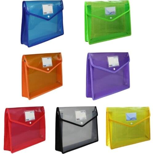 A4 B4 Transparent Document Storage Organizer Three-Dimensional Papers File Bag wholesales