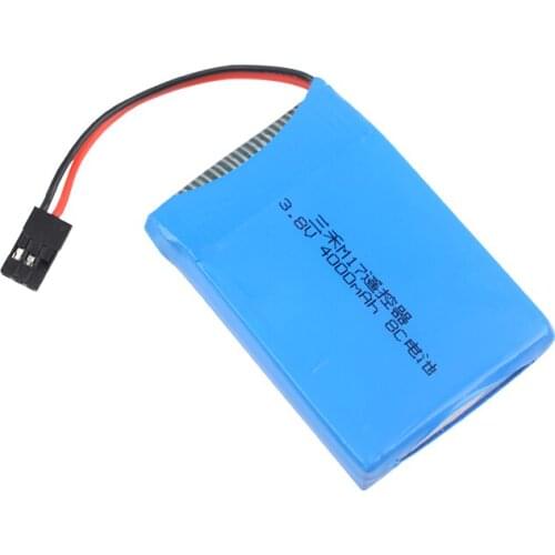 Rc 3.8V 4000mAh 8C HV Lipo Battery With Futaba Plug for SANWA MT44 M17 RC Remote Controller Transmitter Radio Control Parts