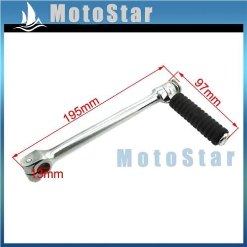 13mm Kick Starter For Chinese 50cc 70cc 90cc 110cc 125cc Pit Dirt Bike SSR Thumpstar Piranha Atomik DHZ BSE