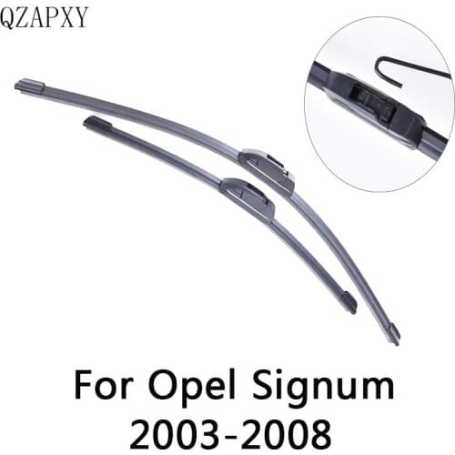QZAPXY Wipers Blade For Opel Signum from 2003 2004 2005 2006 2007 2008 Windscreen wiper Wholesale Car Accessories