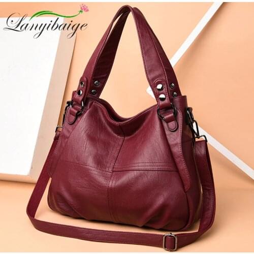 LANYIBAIGE Luxury Designer Handbags High Quality Soft Leather Bags Ladies Corssbody Hand Bags For Women Shoulder Bag Bolsas