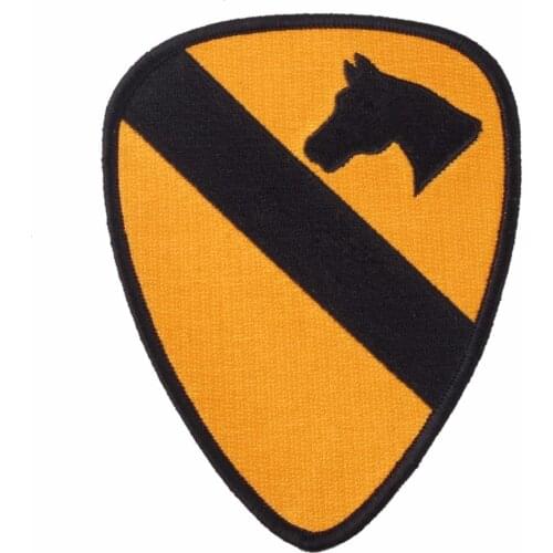 WW2 U.S. US ARMY 1ST CALVARY SHOULDER PATCH HORSE EMBROIDERY PATCH BADGE