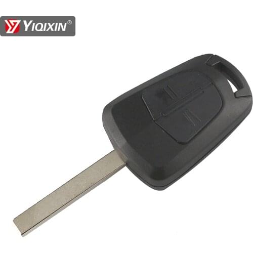 YIQIXIN 2 Buttons For Opel Car Key Shell For Opel Astra H J G Insignia Zafira Vauxhall Meriva a B Agila Corsa D HU66 Blade