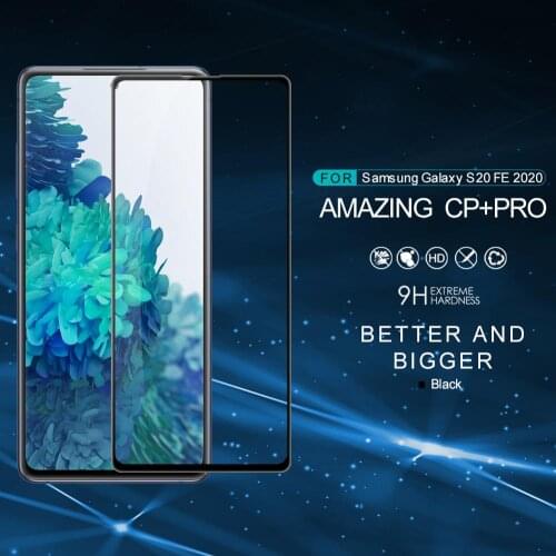 For Samsung Galaxy S20 FE 2020 CP+ PRO Full Cover Tempered Glass 9H 2.5D Curved Screen Protector NILLKIN Amazing Nanometer film