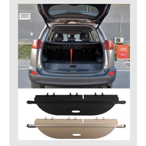 For TOYOTA RAV4 2013 2014 2015 2016 2017 BLACK Rear Trunk Security Shield Cargo Cover