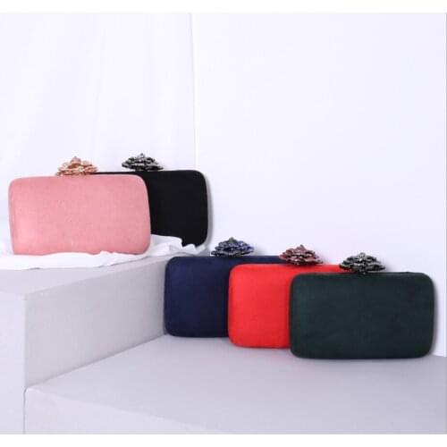 Female Handbags Ladies Clutch Bag Women Evening Party Cocktail black green Minaudiere shoulder Bags clutches purse gift girl